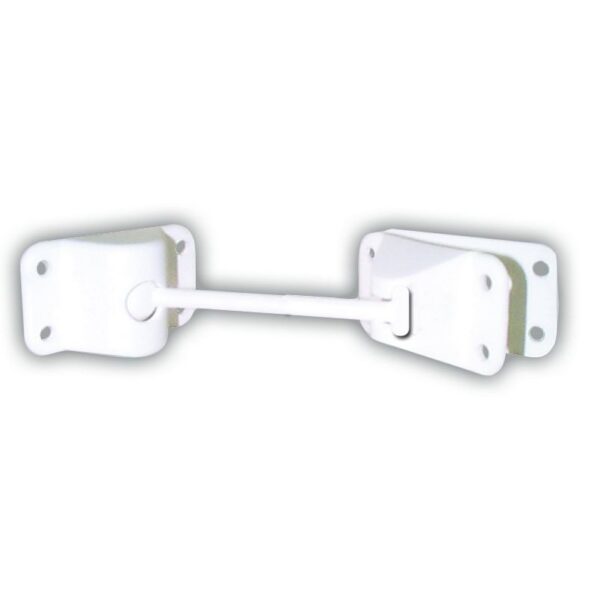 JR Products 4 Inch Ball-Style Door Catch, Polar White