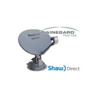 Winegard Stationary Satellite TV Antenna, Roof Mount, Gray