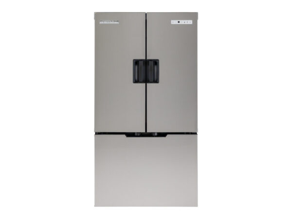 Norcold 19 Cubic Feet RV Refrigerator with Freezer and Ice Maker, 12 Volt, Silver