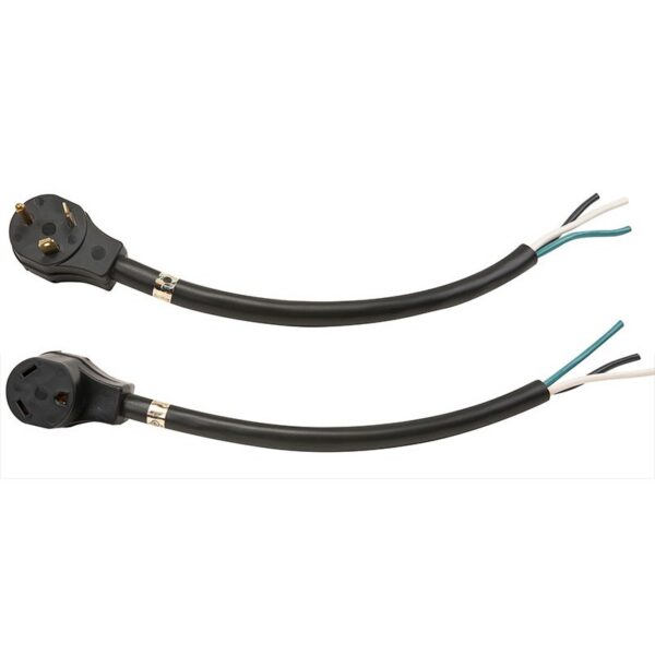 Southwire 30A RV Power Cord Adapter, 1.5 Feet, Hardwired