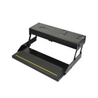 Lippert Kwikee 28 Series Electric Entry Step, Single, 300 lb Capacity, with Platform