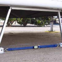Valterra Cross Frame Stabilizer Jack Stand, 14-28 Inches, 1000 lb, Steel