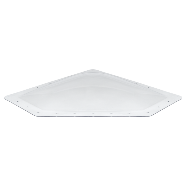 Icon Neo Angle Clear Skylight, 27.5x11 Inch Opening, 4-Inch Dome
