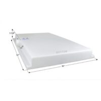 Icon 25.4-Gallon Rectangular Fresh Water Tank, White