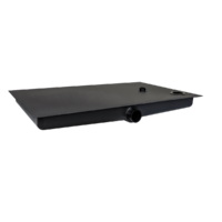Icon 24-Gallon Waste Tank, Black, Flange Mount