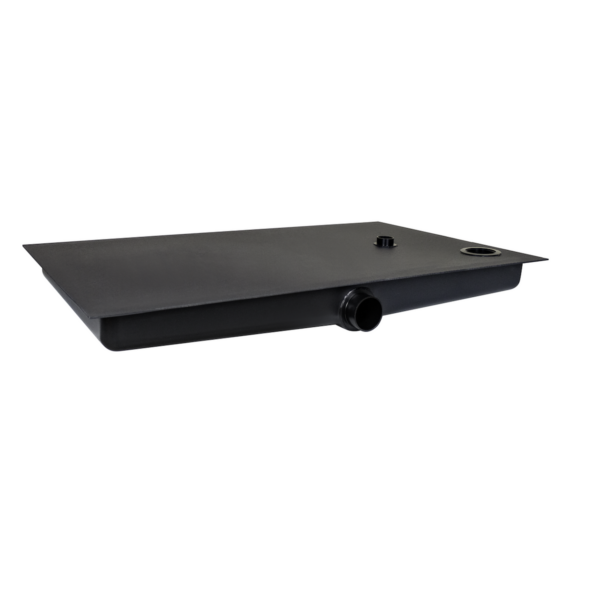Icon 24-Gallon Waste Tank, Black, Flange Mount
