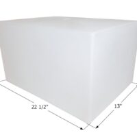 Icon 20-Gallon Fresh Water Tank, White