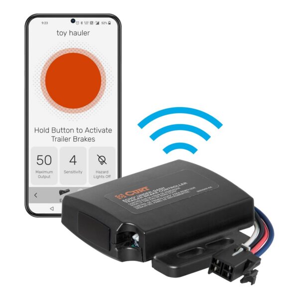 CURT Echo Proportional Brake Controller with Bluetooth and Smartphone App