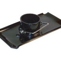 Ultra-Fab Trailer Tongue Jack Foot Plate, 4 x 7 Inch, Steel