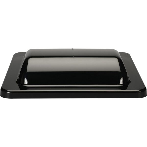 MaxxAir Roof Vent Lid, 14 x 14 Inch, Smoke, Universal Hinge