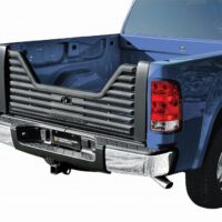 Stromberg Carlson Composite Tailgate, V-Louvered, Lockable, Matte Black