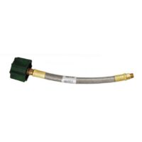 Marshall Excelsior Propane Hose, 15 Inch, High Pressure, Thermal Protected, 350 PSI