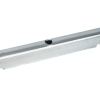 JR Products Propane Tank Hold Down Bar, Steel, Silver
