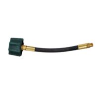 Marshall Excelsior Propane Hose 12 Inch, ACME to Inverted Flare, Thermal Protected