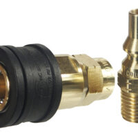 MB Sturgis Propane Adapter, 1/4 Inch Female Quick Connect to Threads