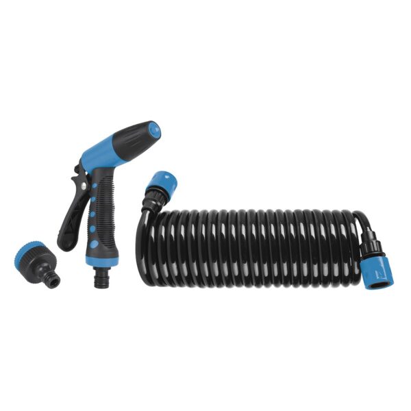Aqua Pro Coil Washdown Hose, 20 Feet, UV-Protected Polyurethane