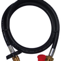MB Sturgis 60-inch Propane Hose, 1/4-inch, High Pressure, Prest-O-Lite, 1-inch Male