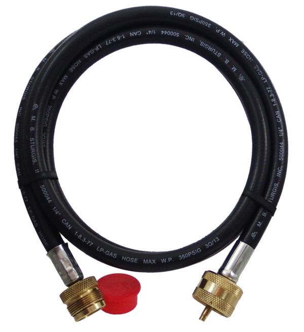 MB Sturgis 60" Propane Grill Hose, 1" Flare Swivel