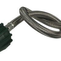MB Sturgis 24" Propane Hose with Regulator, 3/8" ACME to Inverted Flare