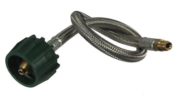 MB Sturgis 24" Propane Hose with Regulator, 3/8" ACME to Inverted Flare