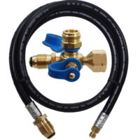 MB Sturgis 60" Propane Feed Hose, POL to 1/4" Inverted Flare