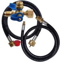MB Sturgis 60" Propane Feed Hose, POL to 1/4" Inverted Flare