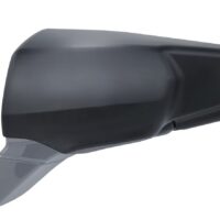 K Source Towing Mirror Set, Rectangular, Black, 3.5 x 7 Inch