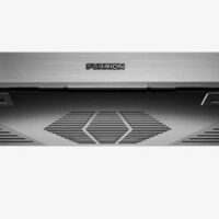 Furrion Range Hood, Ductless, 105 CFM, Gray, 23.5 Inch