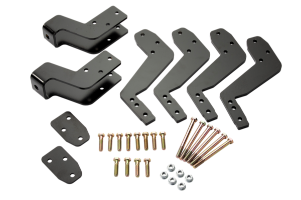 MORryde X-Factor Suspension Crossmember Adapter Kit, Black