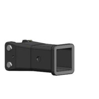 Blue Ox 2.5-Inch Adjustable Receiver Tube, Powder-Coated Steel