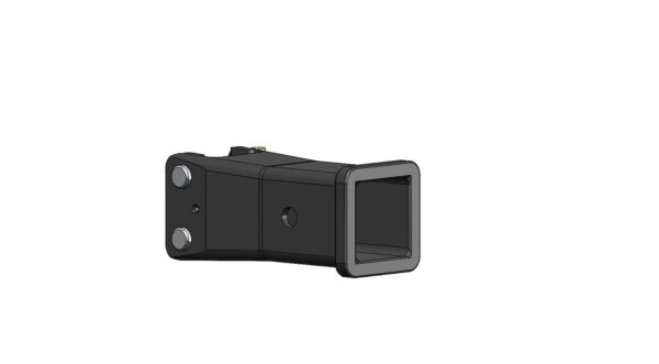 Blue Ox 2.5-Inch Adjustable Receiver Tube, Powder-Coated Steel