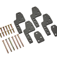 MORryde X-Factor Suspension Crossmember Adapter Kit with Hardware, Black