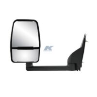 K-Source Manual Exterior Mirror, OEM Replacement, Black
