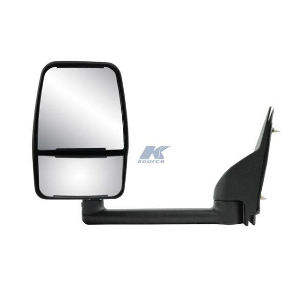 K-Source Manual Exterior Mirror, OEM Replacement, Black