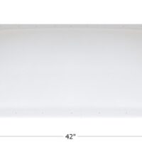Icon White Rectangular Skylight, 42 in. x 30 in. Flange