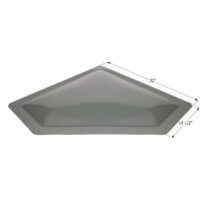 Icon Smoke Neo-Angle Skylight, 32 in. x 14.5 in. Flange