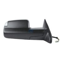 K-Source Heated Exterior Mirror, OEM Replacement, Single, Black