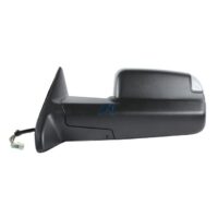 K-Source Heated Exterior Mirror, OEM Replacement, Single, Black