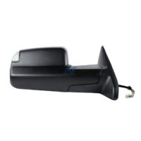 K-Source Extendable Towing Mirror, Black, Electric, Foldable