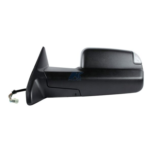 K-Source Extendable Exterior Mirror, Black, Electric, Foldable