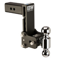 B&W Dual Ball Mount, 2-1/2 Inch Receiver, 18,000 lbs, 7 Drop/7-1/2 Rise