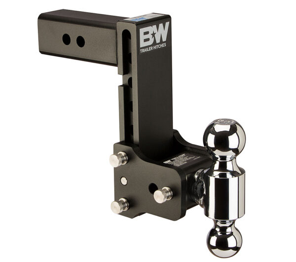 B&W Dual Ball Mount, 2-1/2 Inch Receiver, 18,000 lbs, 7 Drop/7-1/2 Rise