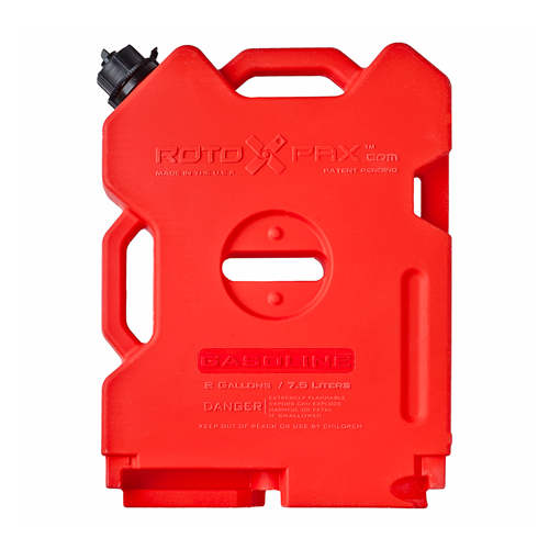 RotopaX 2-Gallon Liquid Storage Container, Red