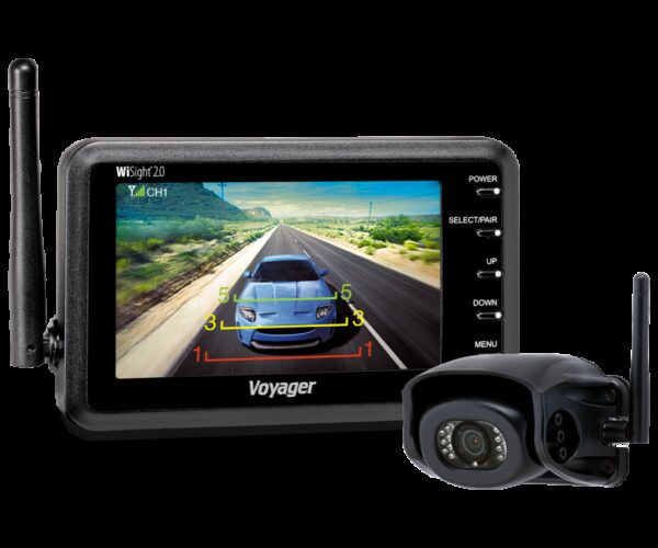 ASA Electronics Wi-Fi Backup Camera with 4.3 Inch Monitor