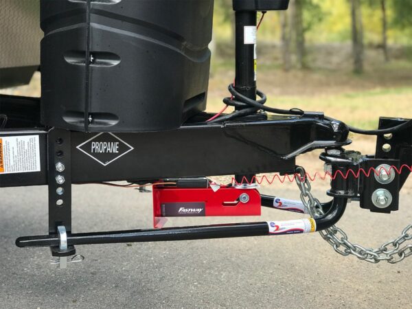Fastway Flip Automatic Trailer Tongue Jack Foot, 6 Inch Extension