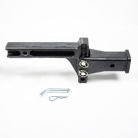 Blue Ox 4-Inch Receiver Tube Adapter, Rise-and-Drop, 10,000 lb Capacity