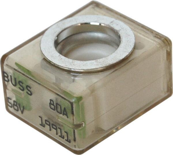 Blue Sea 80 Amp Terminal Fuse, MRBF, Marine-Rated