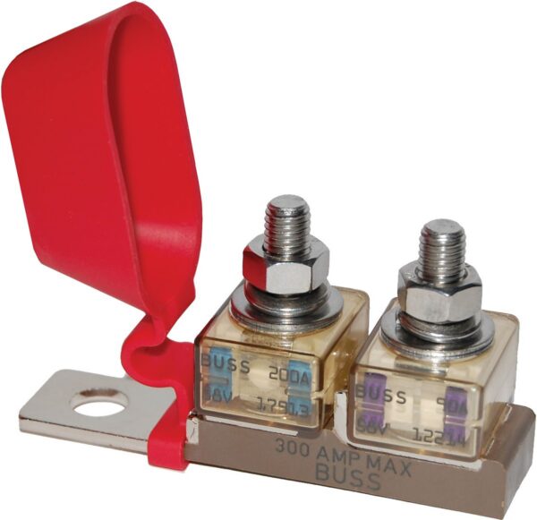 Blue Sea Dual MRBF Terminal Fuse Block, 58V 300A