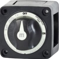 Blue Sea 300 Amp Battery Disconnect Switch, Rotary with Removable Knob
