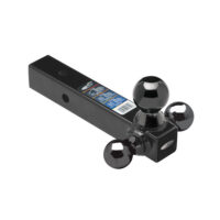 Draw-Tite Tri-Ball Hitch Mount, Three Ball Sizes, 10,000 lb Capacity